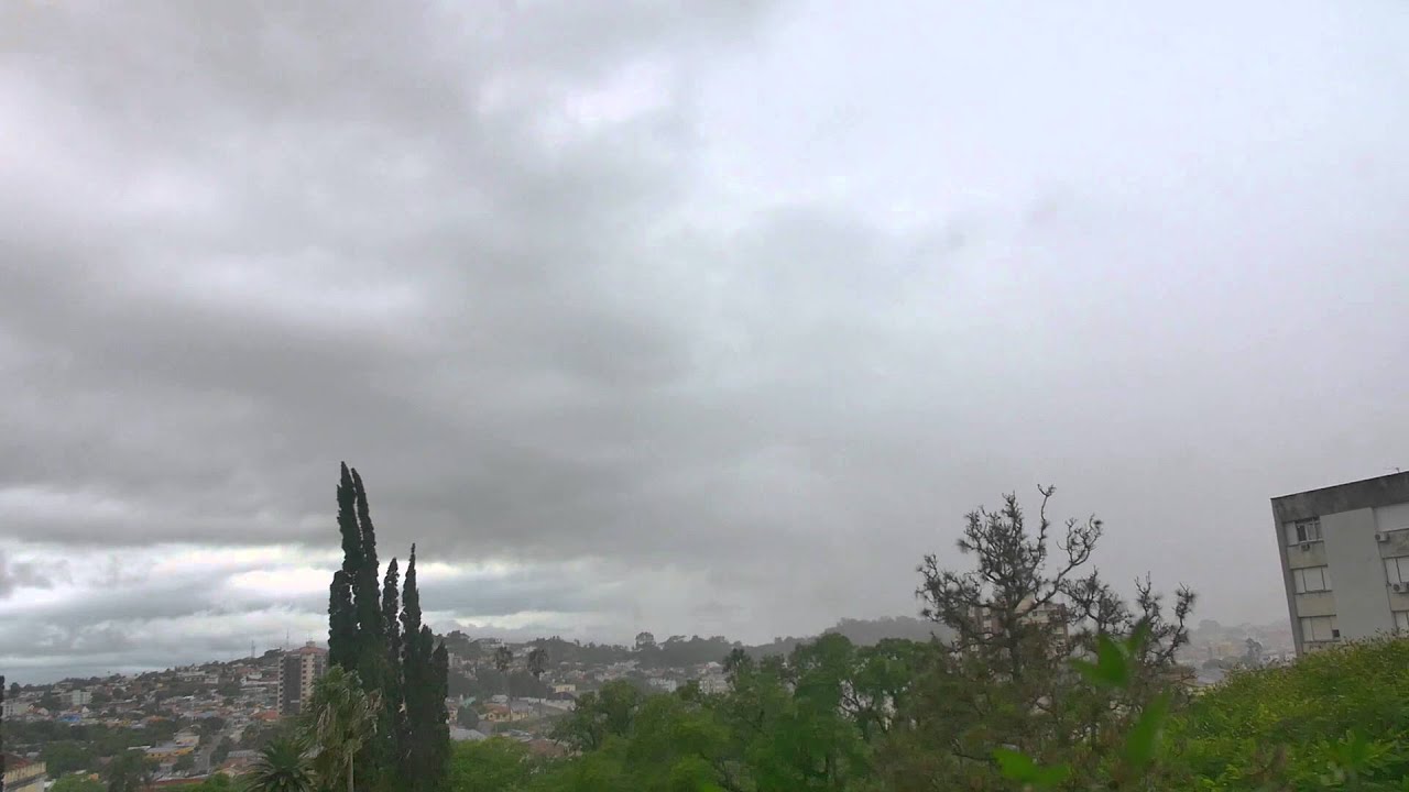 Timelapse tempestade chegando em Livramento-RS 13-02-2016