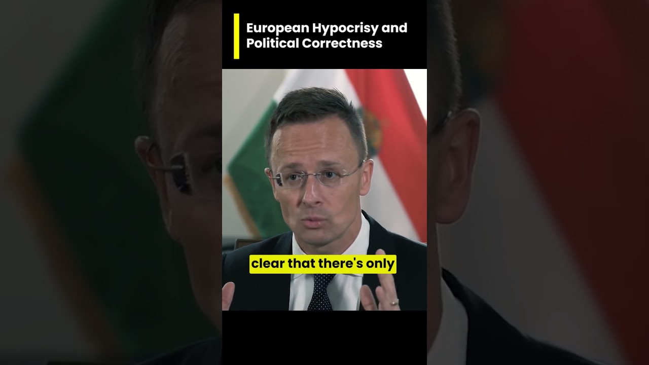 Péter Szijjártó Exposes European Hypocrisy 