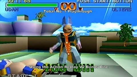 Tobal No. 1 Udan Playthrough using the Action Replay V2 Ps2 Bonus Disc for Ps1 :D #Playstation #Ps1