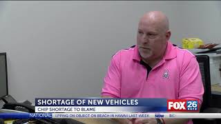 Microchip Shortage To Blame For Low Automobile Inventory