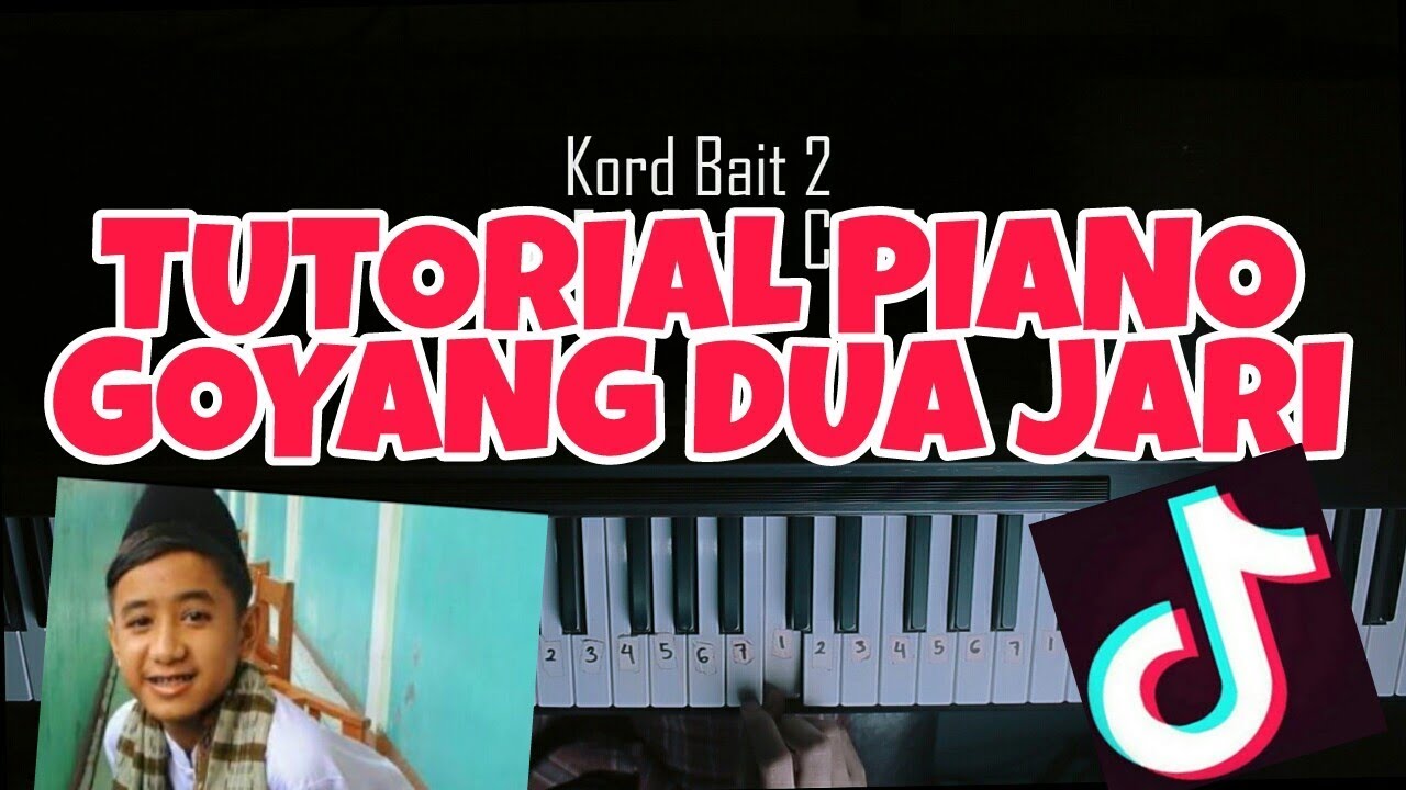 Goyang Dua Jari Sandrina Tutorial Piano By Adi Youtube