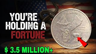 Top 5 Most Valuable State Quarters Worth $81k+ Hidden in Your Pocket Life Changing Coin Fortunes!