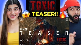 Toxic Official Hindi Teaser | Rocking Star Yash | Geetu M...
