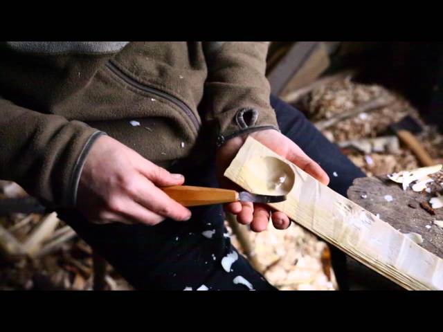 Spoon-carving Deep Hook Knife