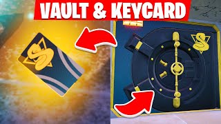 How To Easily Open up a Cold Blooded Vault using a Vault Keycard in Fortnite Chapter 4 Season 1