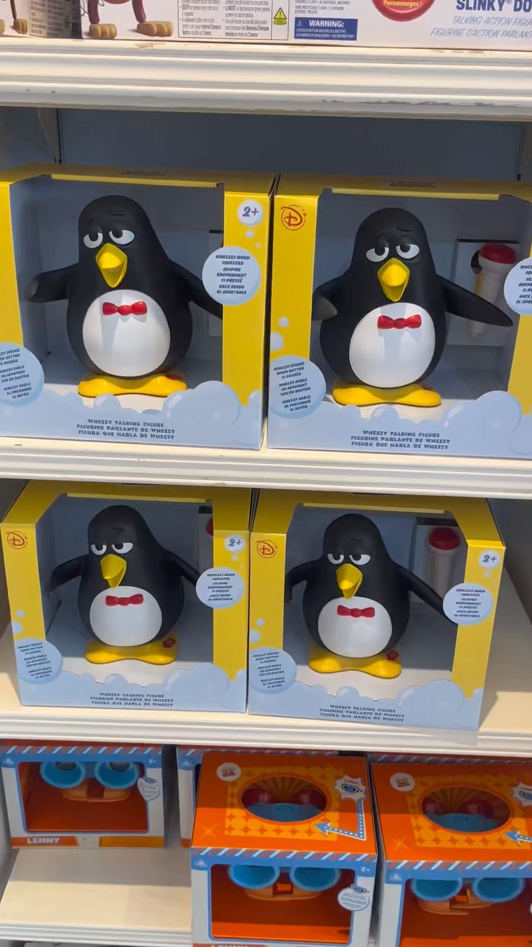New Wheezy Talking Figure Now Available at California Adventure +
