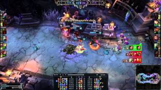 Katarina Pentakill on Hexakill Twisted Treeline Draven D/C