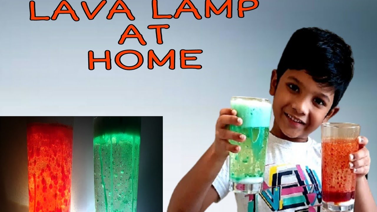 DIY LAVA LAMP | Lava lamp science experiment | kids science