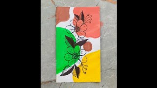 BOHO PAINTING IDEA/ BOHO ACRYLIC PAINTING ART/ #bohopainting #art #boho