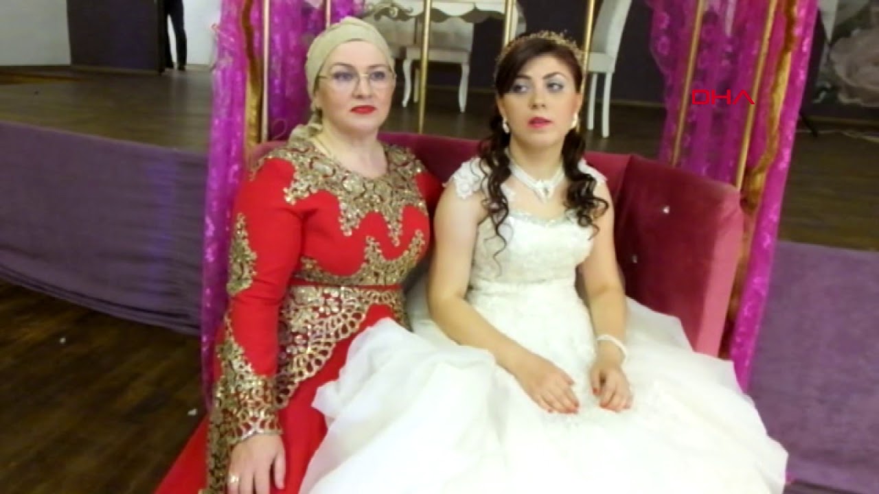 Zihinsel engelli Yağmur'un gelinlik giyme hayali gerçek oldu