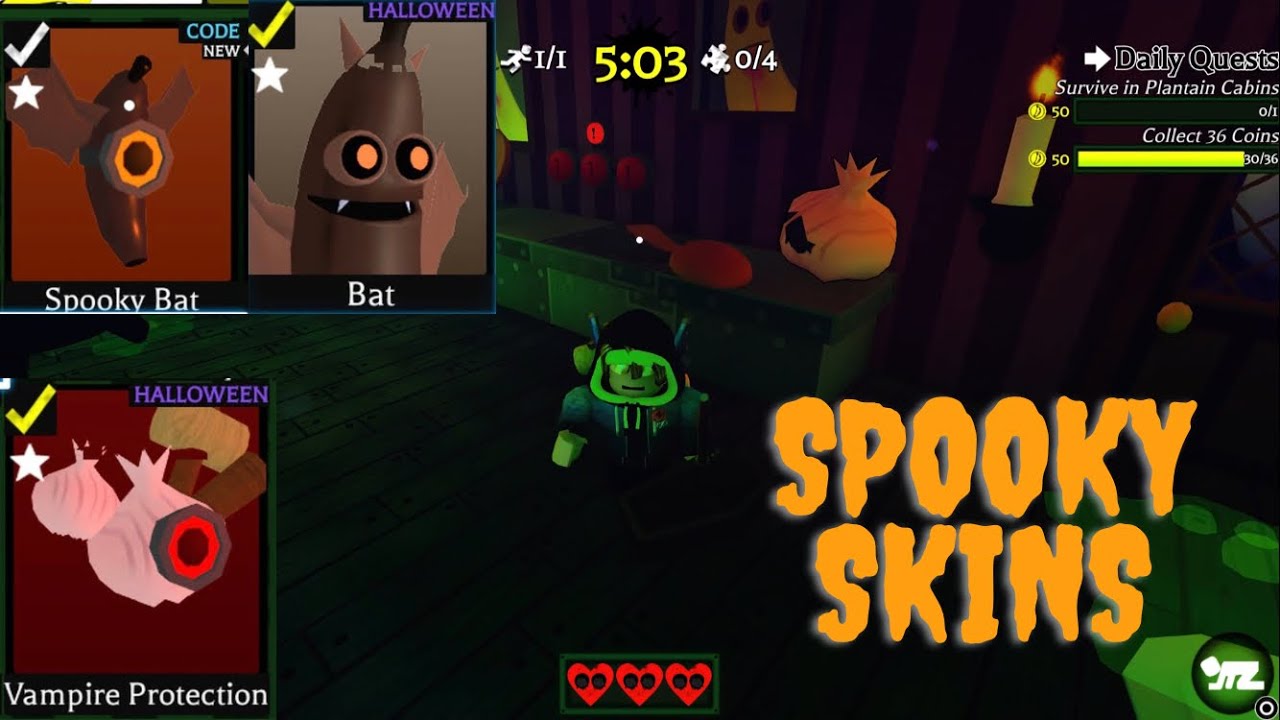 (Banana eats) HALLOWEEN SKINS YouTube