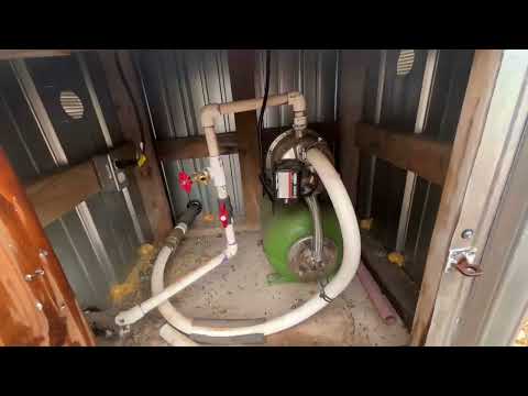 Rain water harvesting and pump house update