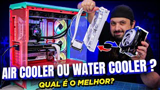 Air Cooler ou Water Cooler: QUAL escolher para o SEU SETUP?