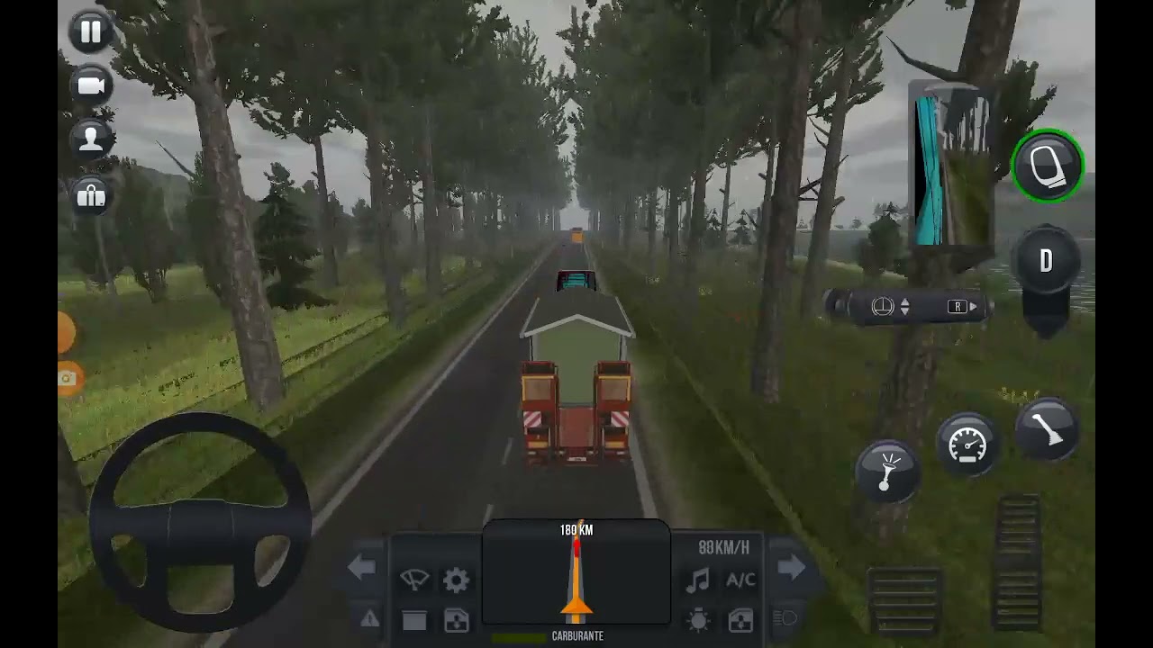 Strada forestale su Truck Sim Ultimate