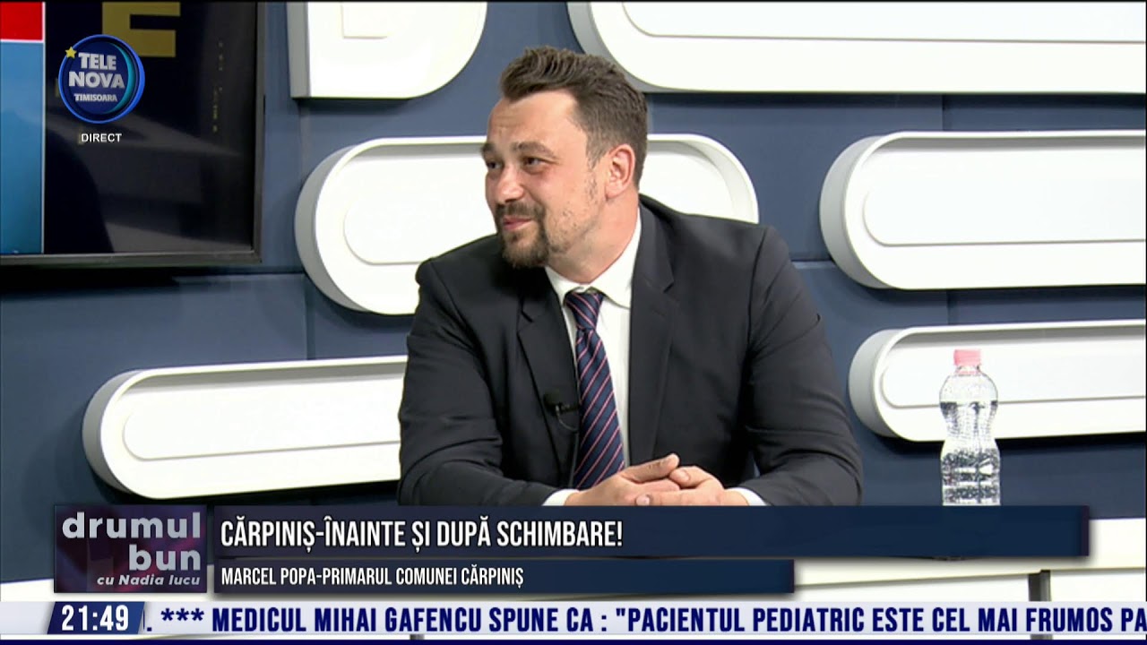 LIVE! Comuna Cărpiniș – înainte și după schimbare! Drumul Bun cu Nadia Iucu – 16.04.2024