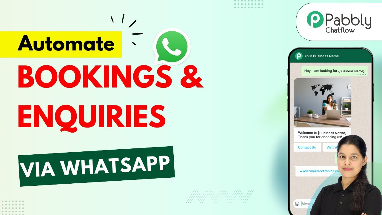 Automate Bookings & Enquiries Using a WhatsApp Chatbot (No Coding)