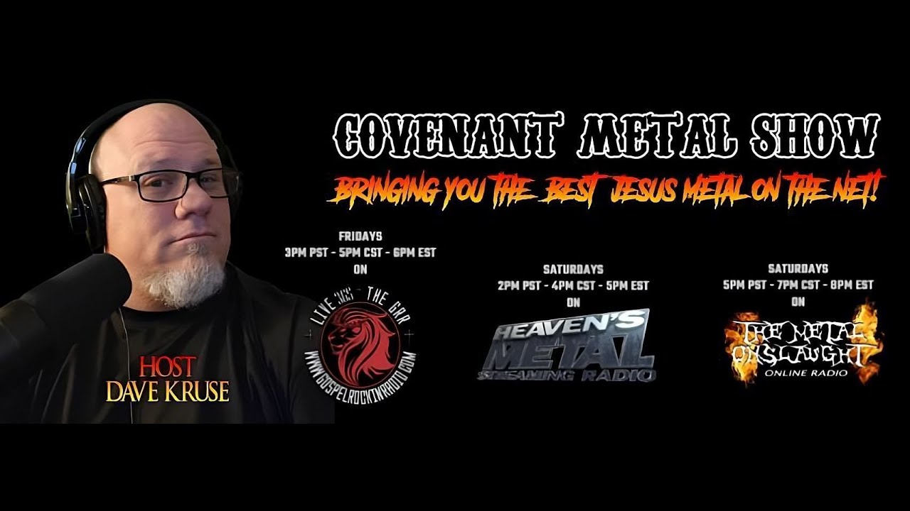 Christian Metal Group interviews Dave Kruse | The Covenant Metal Show