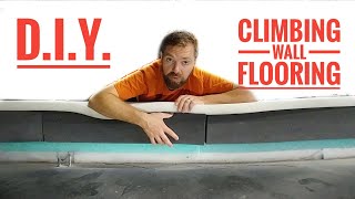 CLIMBING WALL FLOORING FOR BOULDERING, HOW TO