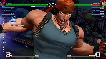 KOF XIV Ralf: Basic Combo