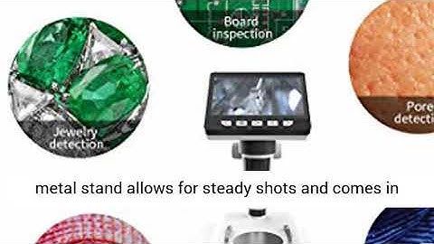 SKYBASIC 4.3 inch 50X-1000X Magnification Zoom LCD Digital Microscope Review 2019