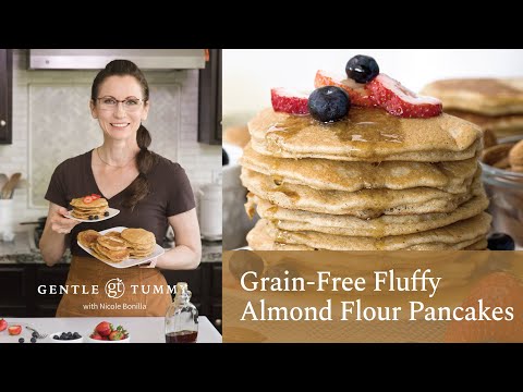 BEST Gluten-Free, Grain-Free Almond Flour Pancakes Recipe w/ VIRAL Frozen Batter Hack!