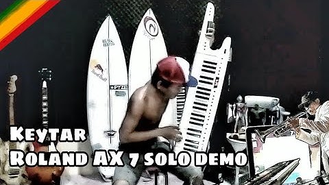 Roland AX 7 solo demo | Keytar Dj Martin Culture