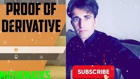 Proof of Derivative or 1st principle Rule,Sloop,AB iniative Method