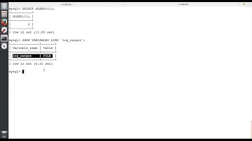 MySQL Logs