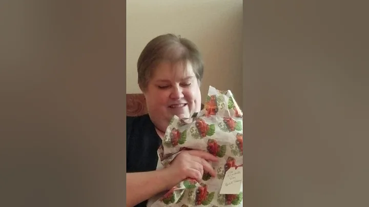 Elizabeth opening presents