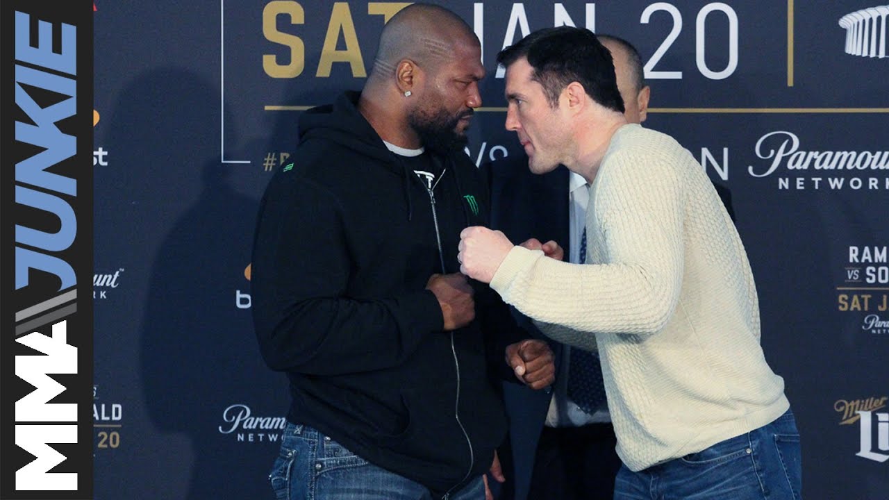 Bellator 192 pre-fight face-offs