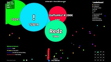Try to play Germs.io - Ultrasplit xD | Win compilation
