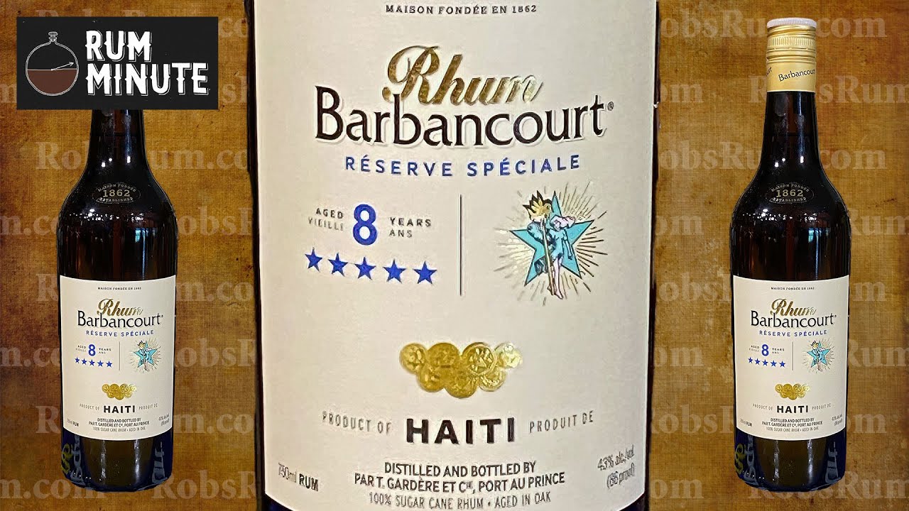 Rhum Barbancourt 5 Star 8 Year Old