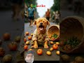 poor puppy was selling vegetables #pets #cutedog #animahal #2025shorts