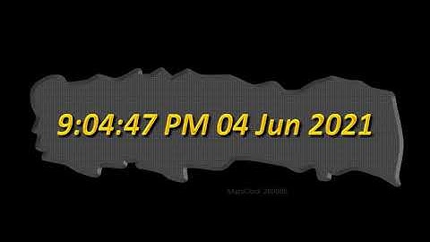 MatsClock 280086 - Free PowerPoint Digital Clock PPT Timer