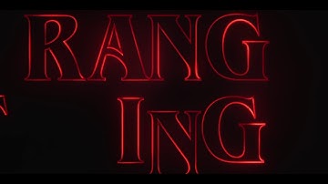 Stranger Things - Générique Multi Color