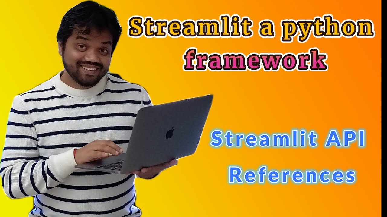 Streamlit Part 3- Side Bar Menu Dynamic Web Pages Development and API ...