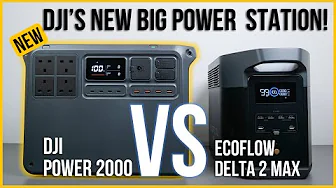 DJI Power 2000 Review – If Apple Made a Power Station ... (vs EcoFlow Delta 2 Max)