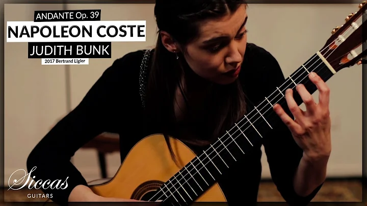 Judith Bunk plays Andante Op. 39 by Napolon Coste ...
