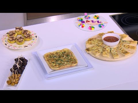 طريقة عمل خبز بالجبن و الثوم و الأعشاب