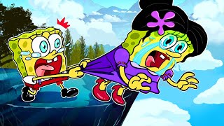 POOR MOTHER vs SPONGEBOB ANIMATION - Sad Story But Happy Ending | Poor Baby Spongebob Life