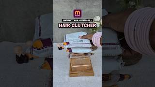 Meesho🎀 Hair Clutcher Haul - Meesho hair accessories #meeshofinds #unboxing #shorts #hairaccessories
