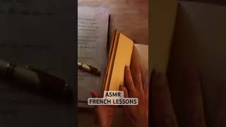 Page turning sounds #learningfrench #asmrsounds
