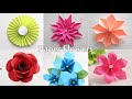 Hand made Paper Flowers || Flower for Decoration ideas || Craft Ideas