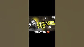 No One Wants to Be the Hated Salesperson #substack #shorts