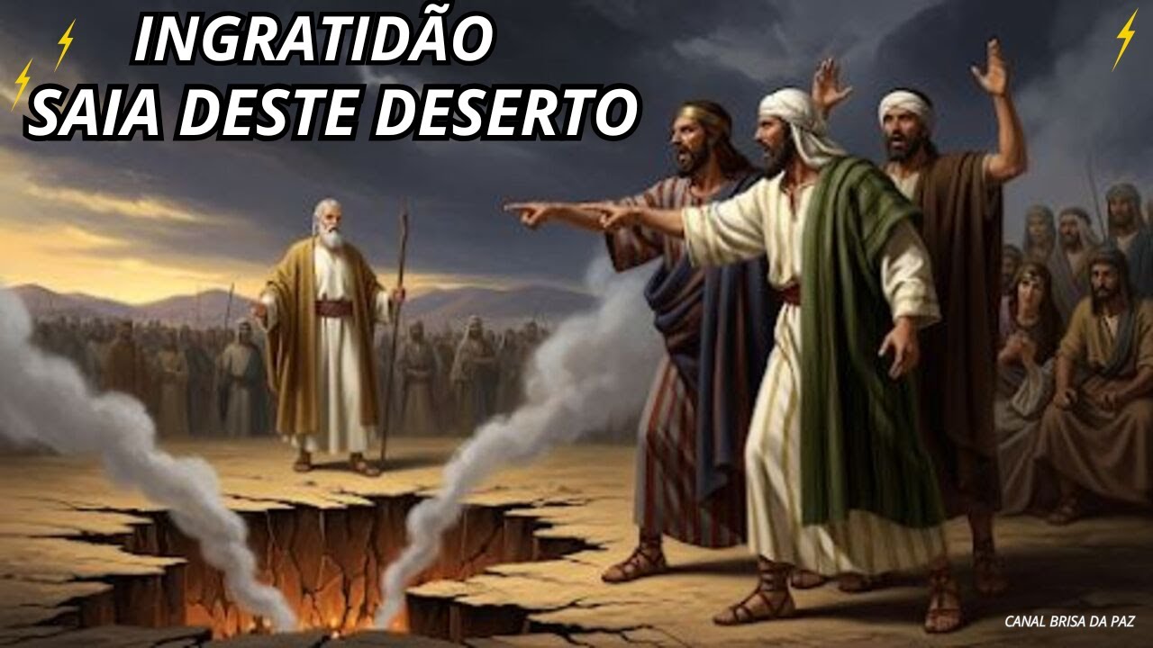“A Ingratidão de Israel no Deserto — E o Alerta Que Deus Deixa Para Nós Hoje!”