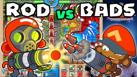 RAY OF DOOM vs BADS | Update 3.4 | Bloons TD Battles