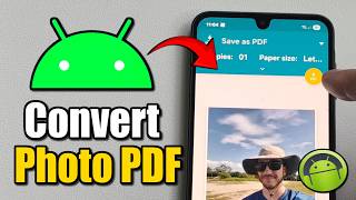 How to Convert a Photo to PDF on Android