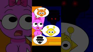 Who Lurking In The Dark? Pinki Oren Simon Black Incredibox Sprunki