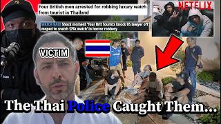 UK Drill Rapper \u0026 Top Boy Actor ARRESTED in Thailand Over $75,000 Watch Robbery… Caught on Dashcam!