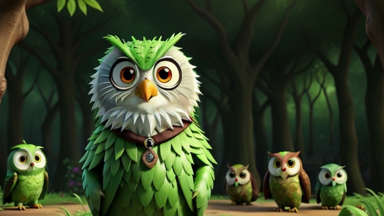 "The Wise Old Owl and the Brave Little Squirrel" 